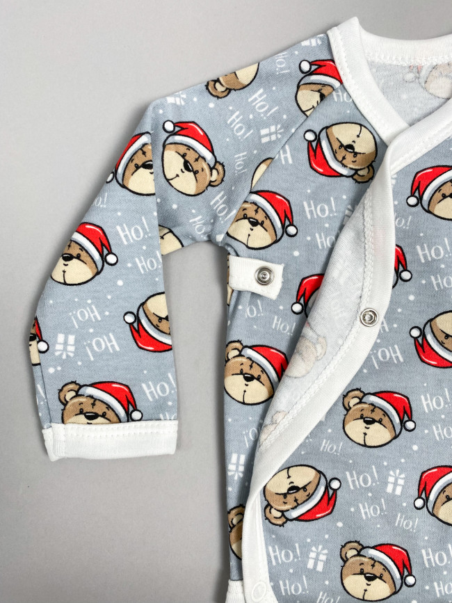 Боди с запахом New Year, Мишки