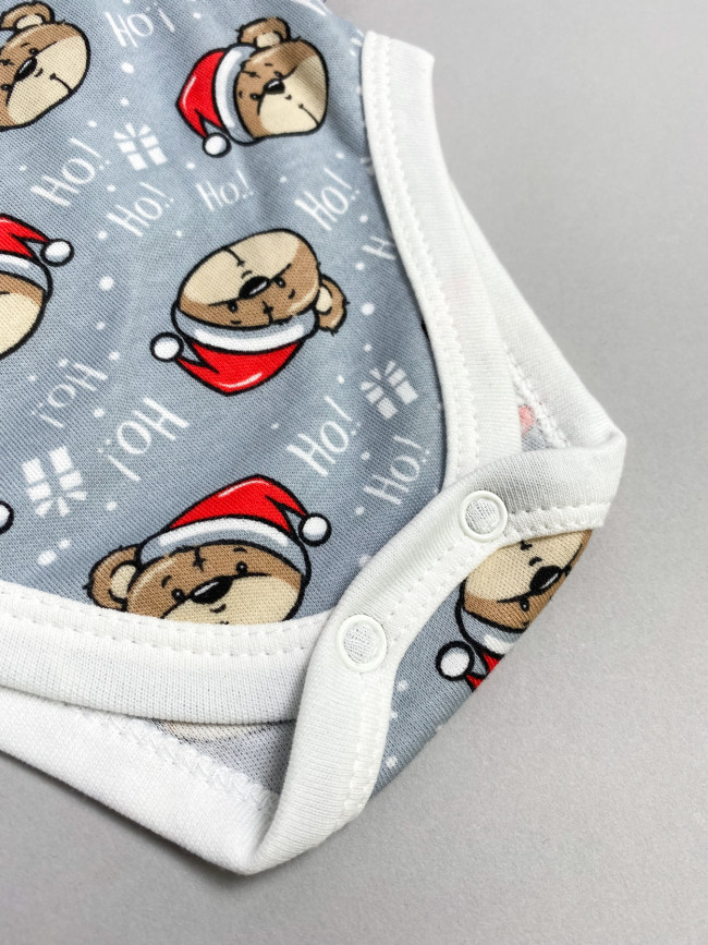 Боди с запахом New Year, Мишки