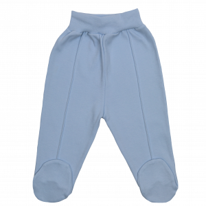 Ползунки детские, светло-синие, Базовая коллекция