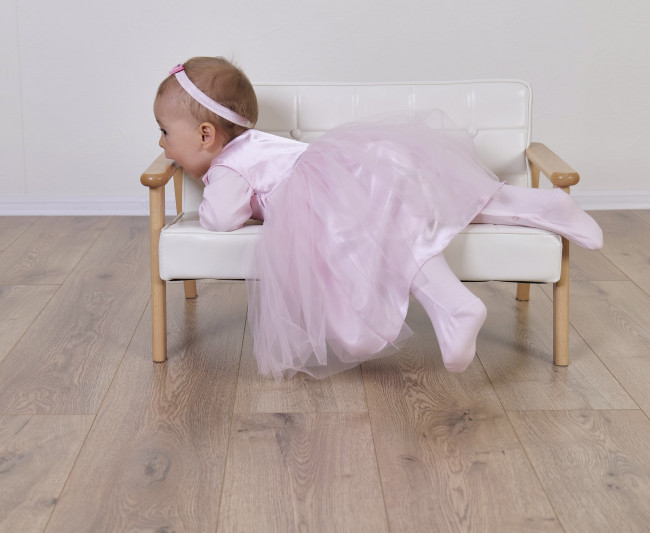 Нарядный комплект для девочки: комбинезон с платьем, розовый, Мадемуазель Нарядный комплект для девочки: комбинезон с платьем, розовый, Мадемуазель