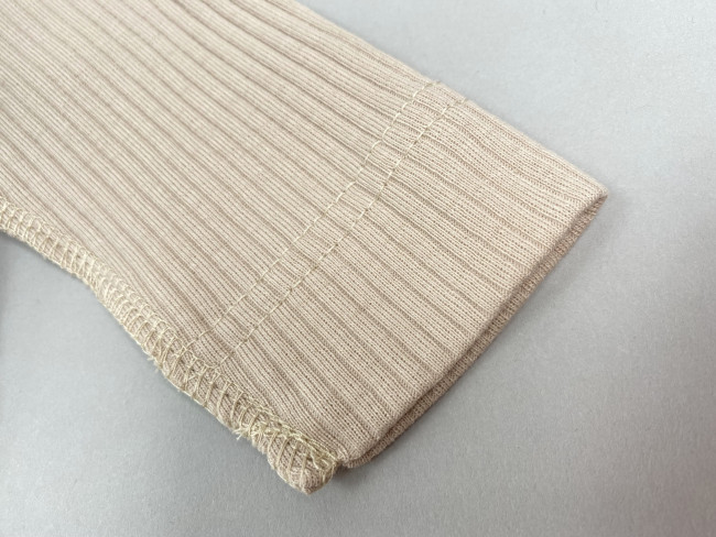 Комбинезон детский на молнии с шапкой, бежевый, Рибана