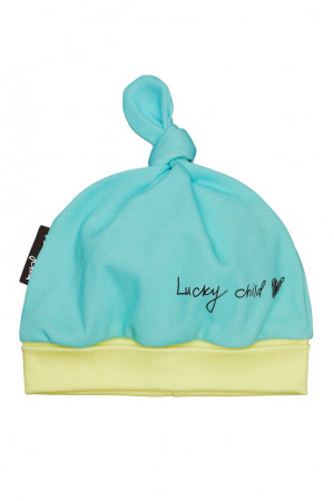 Шапка, Бирюзовая, коллекция Зоопарк