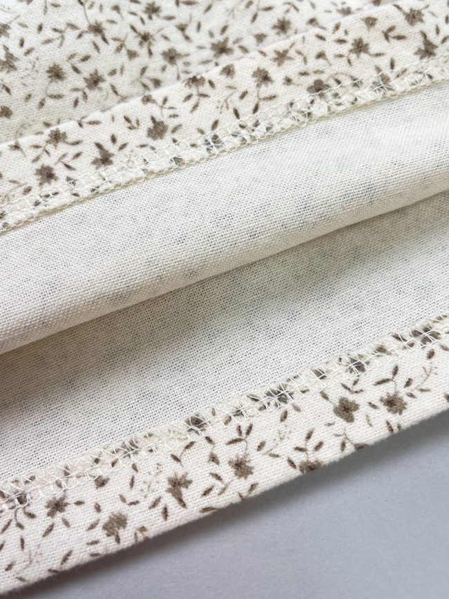 Платье для девочки с длинным рукавом, Листик, молочное с бантом для волос