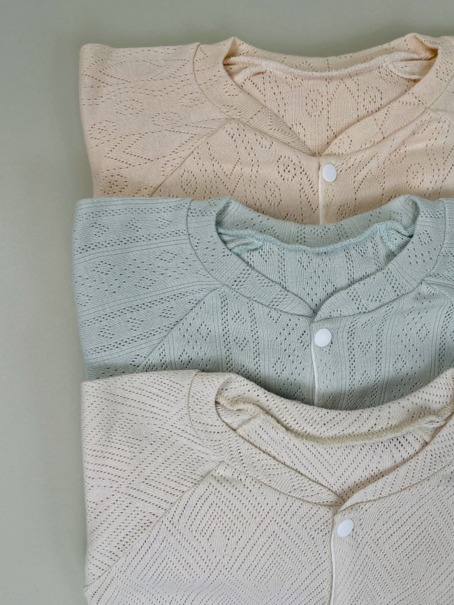 Комплект детских комбинезонов, Дымка, 3 шт.