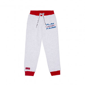 Брюки детские, серые, Больше пространства