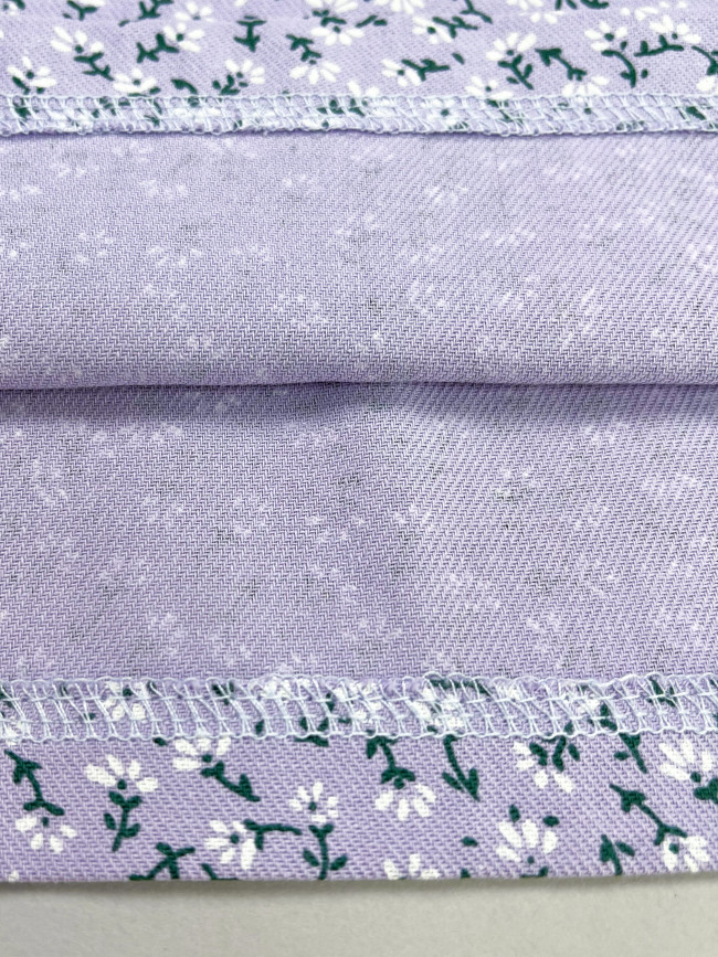 Платье для девочки с длинным рукавом, Василек с бантом для волос