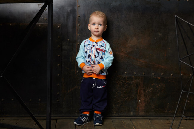 Штанишки детские, синие, Умка Штанишки детские, синие, Умка