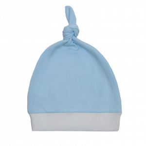 Шапочка детская, голубая, Базовая коллекция