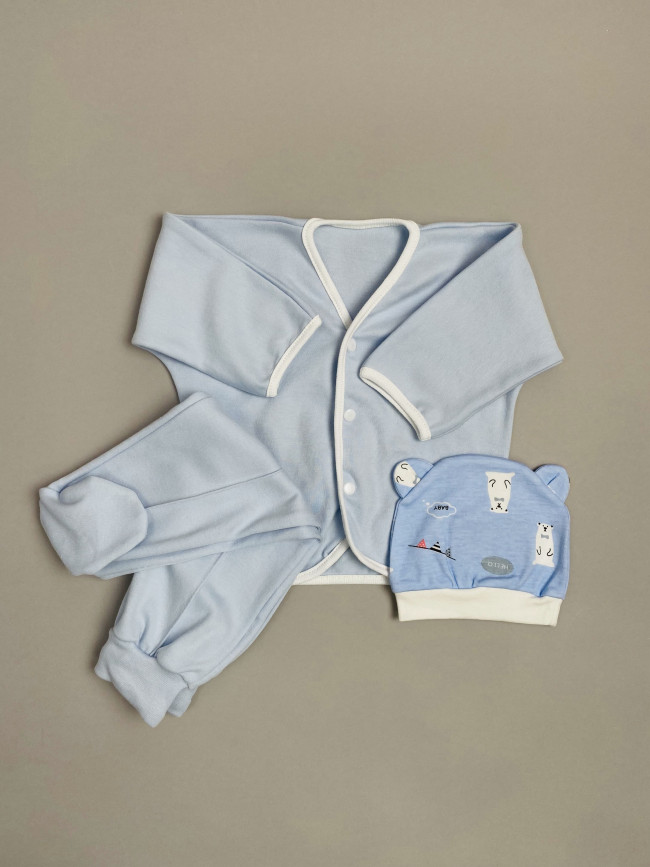 Комплект детский, голубой, Базовая коллекция