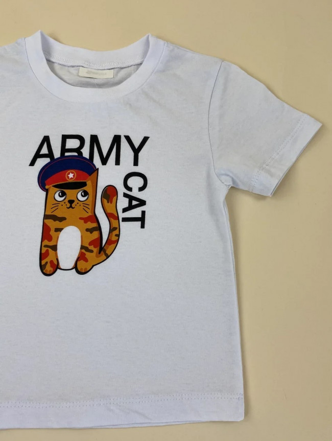 Футболка детская, Army Cat Футболка детская, Army Cat