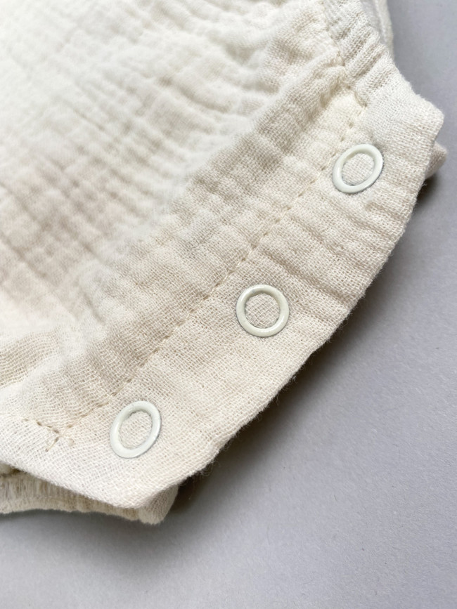 Боди с коротким рукавом крылышком, бежевое, Прованс Боди с коротким рукавом крылышком, бежевое, Прованс