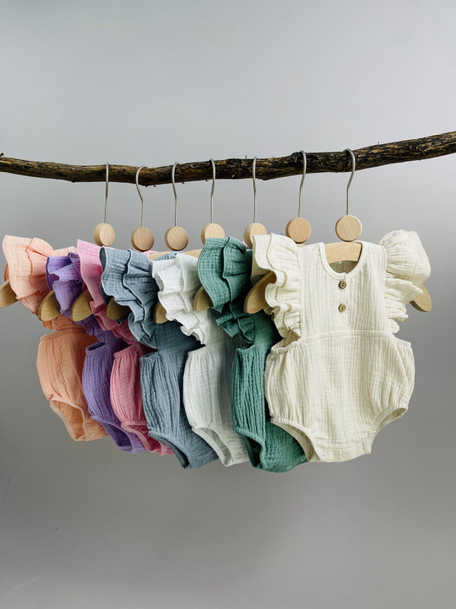 Боди с коротким рукавом крылышком, бежевое, Прованс Боди с коротким рукавом крылышком, бежевое, Прованс