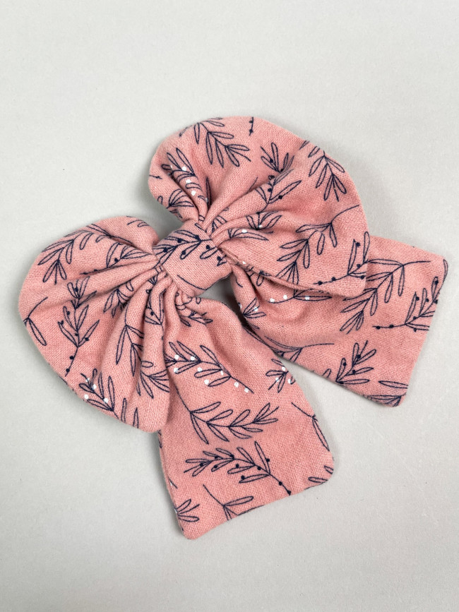 Платье для девочки с длинным рукавом, Карамель с бантом для волос