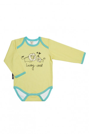 Боди с длинным рукавом, Львы, коллекция Зоопарк