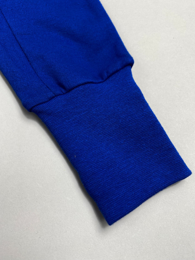 Комбинезон детский с начесом, синий, Забавный динозавр