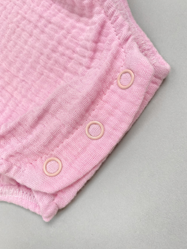 Боди с коротким рукавом крылышком, розовое, Прованс Боди с коротким рукавом крылышком, розовое, Прованс