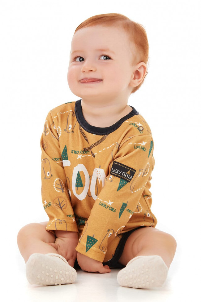 Боди детский, цветной, Зимние каникулы Боди детский, цветной, Зимние каникулы