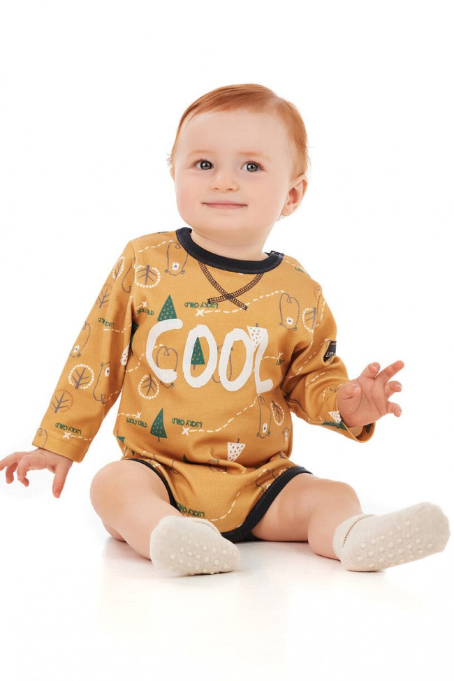 Боди детский, цветной, Зимние каникулы Боди детский, цветной, Зимние каникулы