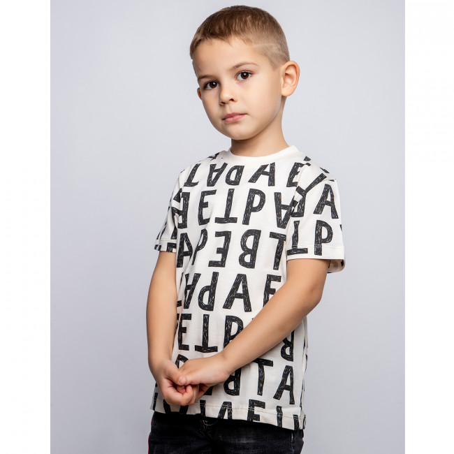 Футболка, Алфавит