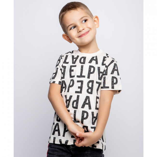 Футболка, Алфавит