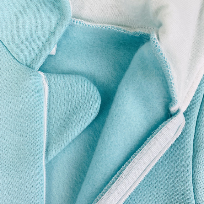 Комбинезон утепленный с ушками, бирюзовый, Зайка Комбинезон утепленный с ушками, бирюзовый, Зайка