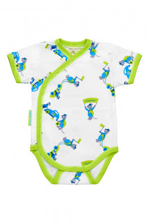 Боди детский с коротким рукавом, Мышки, коллекция Маленький гонщик