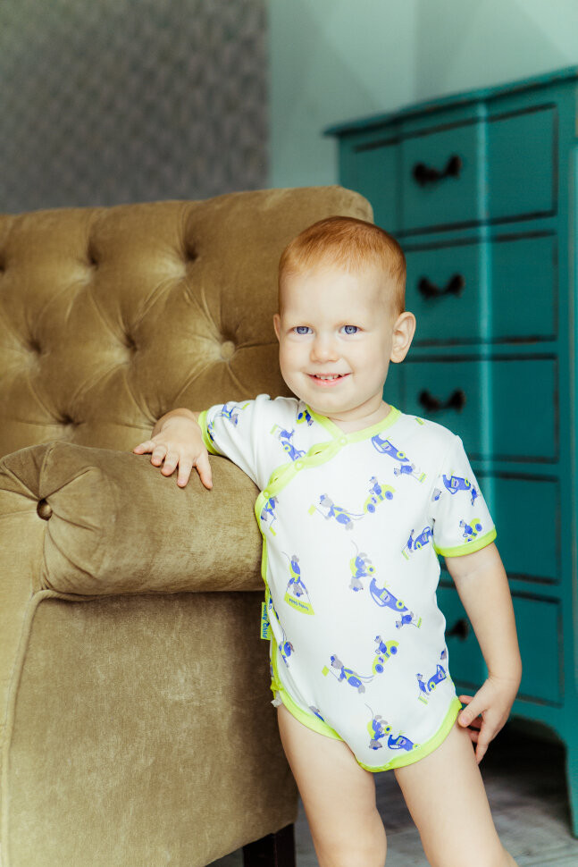 Боди детский с коротким рукавом, Мышки, коллекция Маленький гонщик Боди детский с коротким рукавом, Мышки, коллекция Маленький гонщик