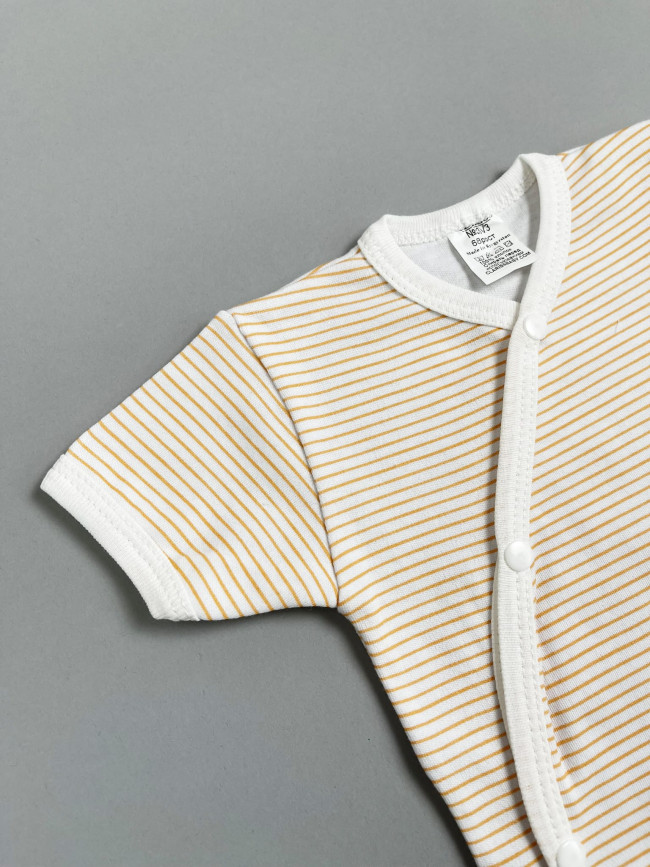 Комплект детский, оранжевый, Полоска