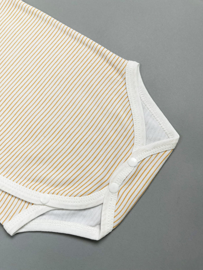Комплект детский, оранжевый, Полоска