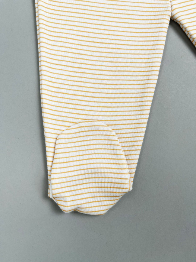 Комплект детский, оранжевый, Полоска