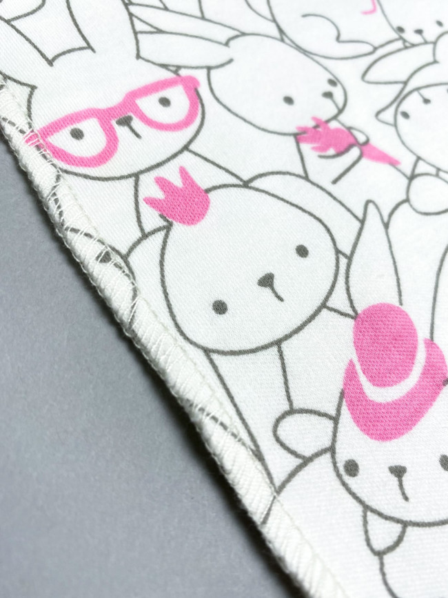 Полукомбинезон детский с чепчиком, розовый, Зайчики Полукомбинезон детский с чепчиком, розовый, Зайчики