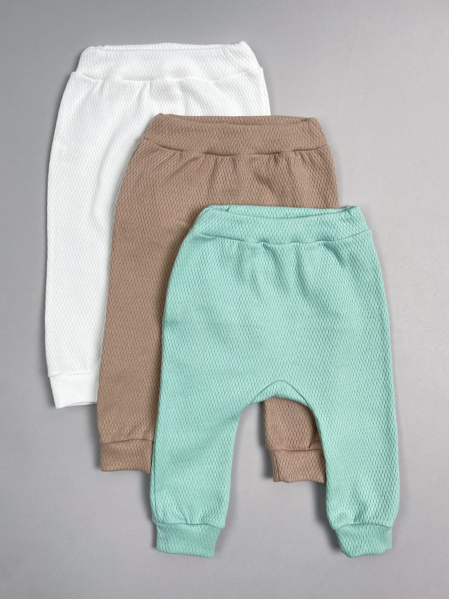 Комплект детских штанишек, Вафелька, 3 шт.