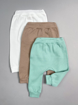 Комплект детских штанишек, Вафелька, 3 шт.