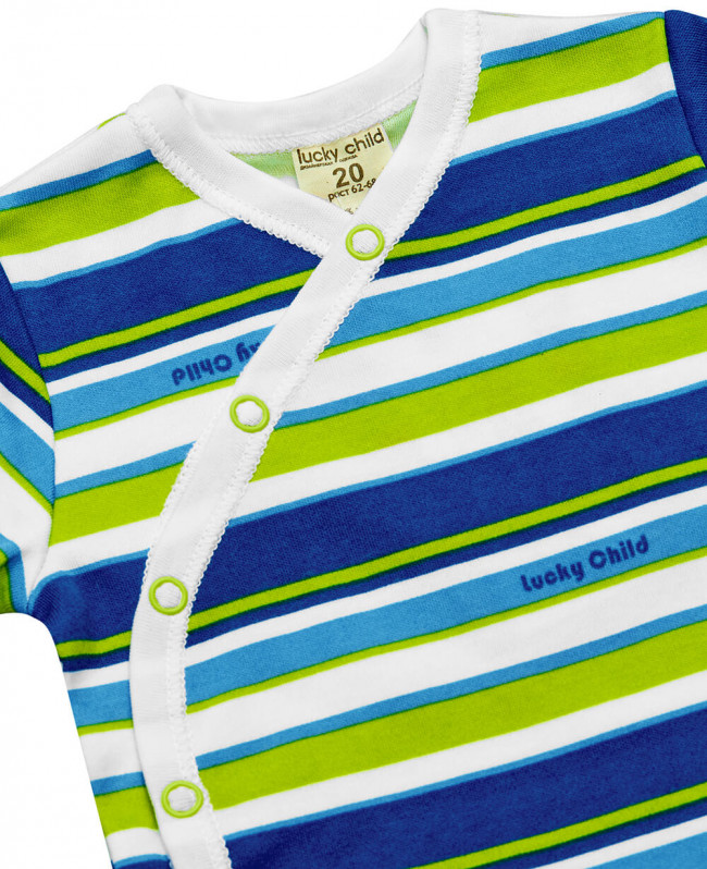 Боди детский с коротким рукавом, Полоски, коллекция Маленький гонщик Боди детский с коротким рукавом, Полоски, коллекция Маленький гонщик