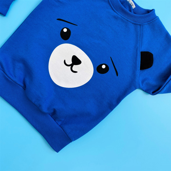 Джемпер Панда, синий Джемпер Панда, синий