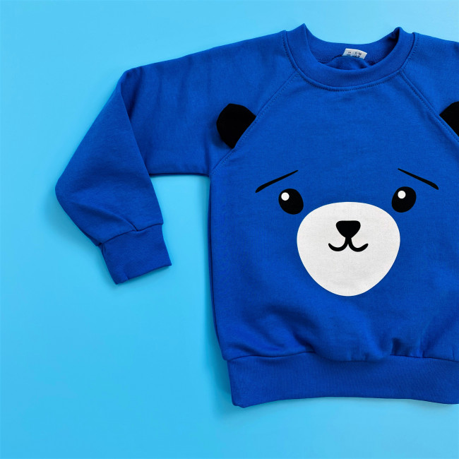Джемпер Панда, синий Джемпер Панда, синий