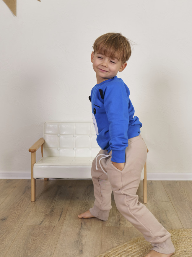 Джемпер Панда, синий Джемпер Панда, синий