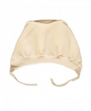 Чепчик детский, экрю, Велюр 