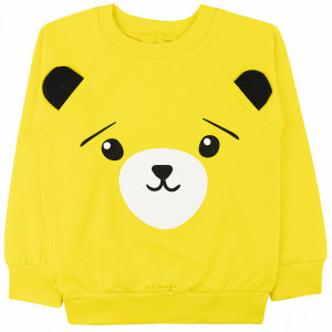 Джемпер Панда, желтый