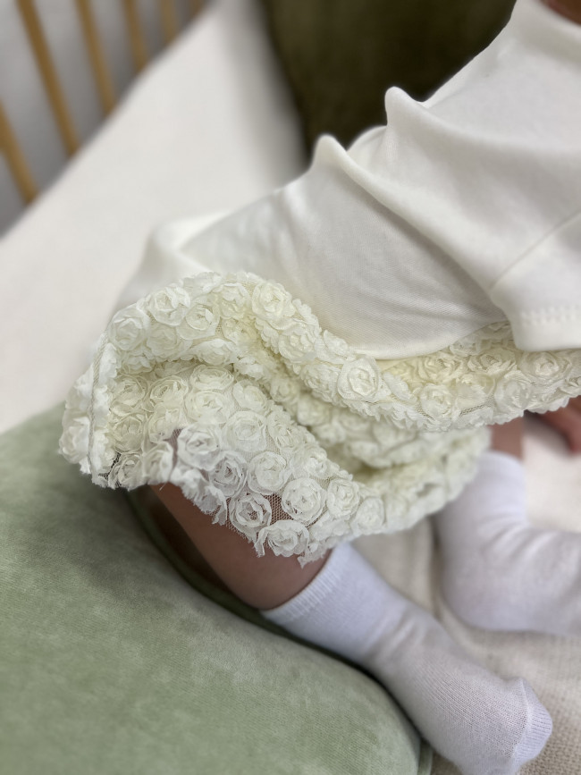 Нарядное детское платье, желтое, Цветочная фантазия