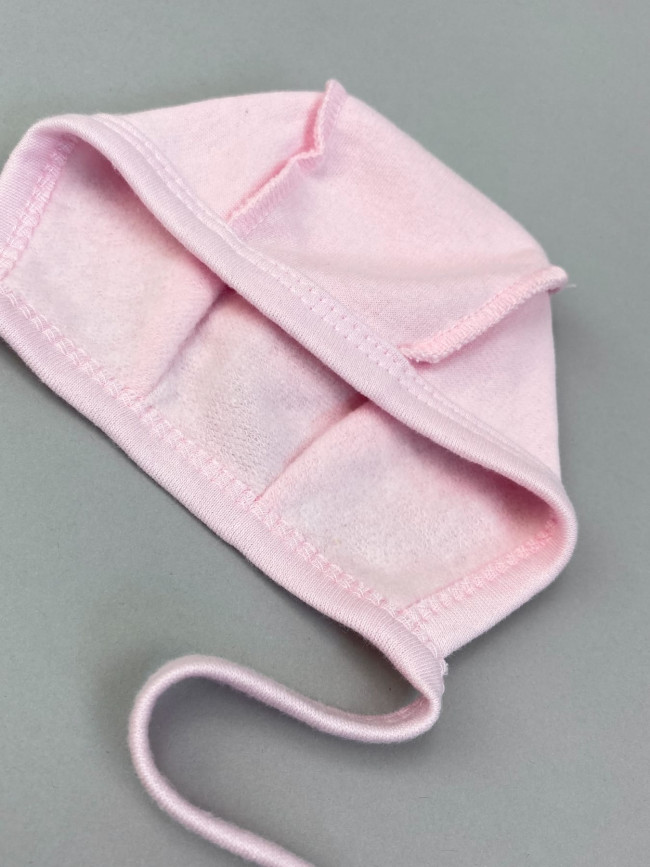 Комплект утепленных чепчиков для девочки, Базовая коллекция (2шт)