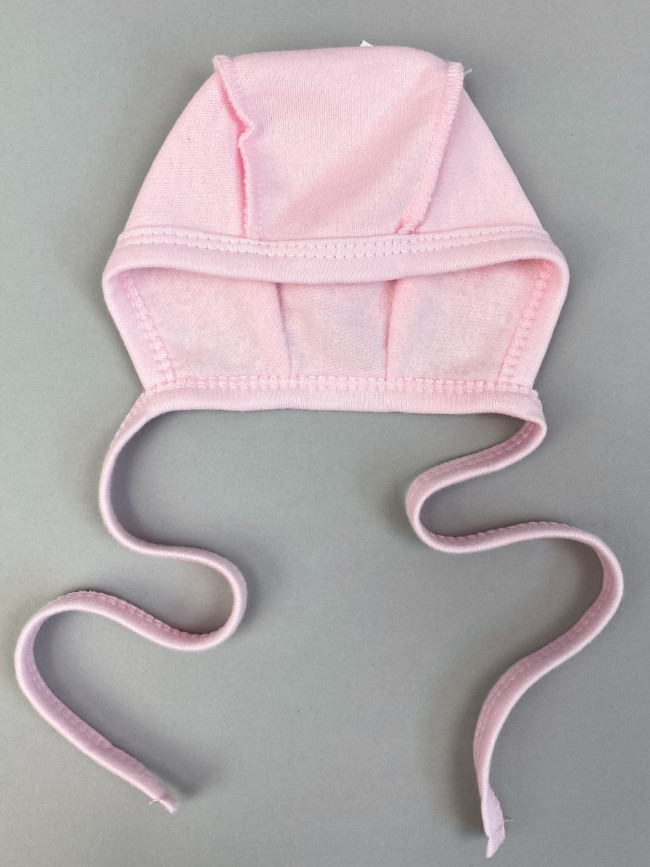 Комплект утепленных чепчиков для девочки, Базовая коллекция (2шт)