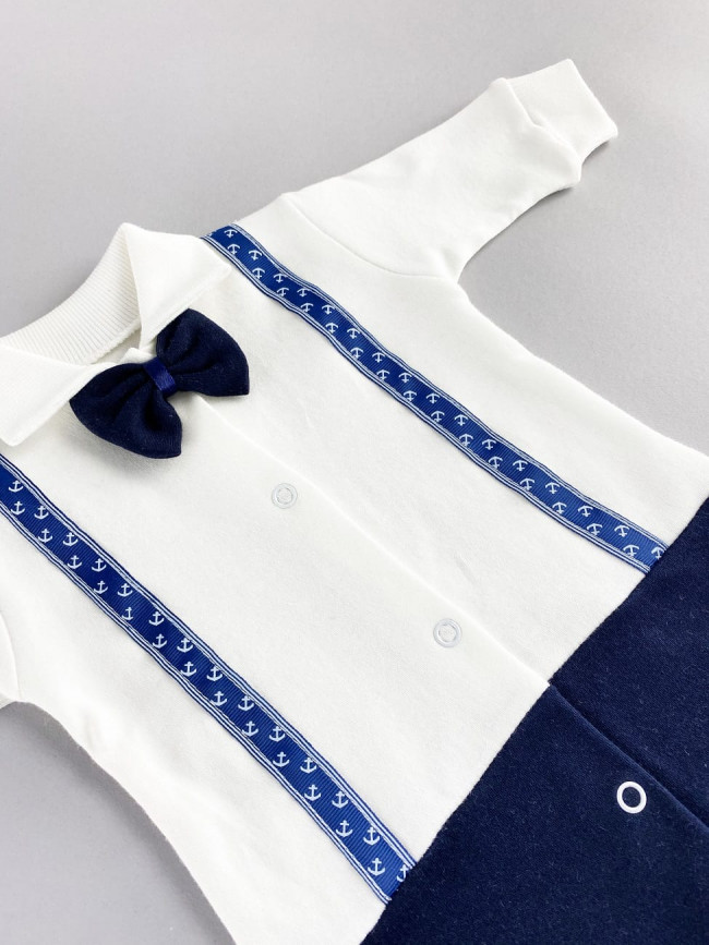 Комбинезон с шапкой, темно-синий, Подтяжки