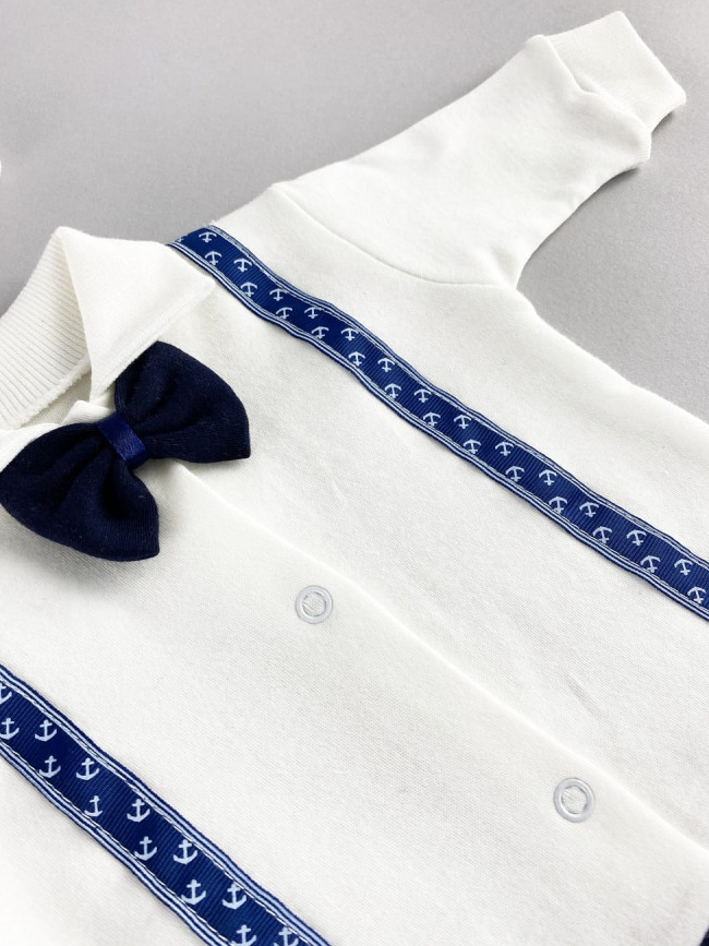 Комбинезон с шапкой, темно-синий, Подтяжки