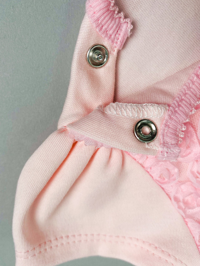 Нарядное детское платье, розовое, Цветочная фантазия Нарядное детское платье, розовое, Цветочная фантазия