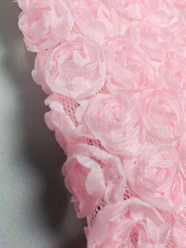 Нарядное детское платье, розовое, Цветочная фантазия Нарядное детское платье, розовое, Цветочная фантазия