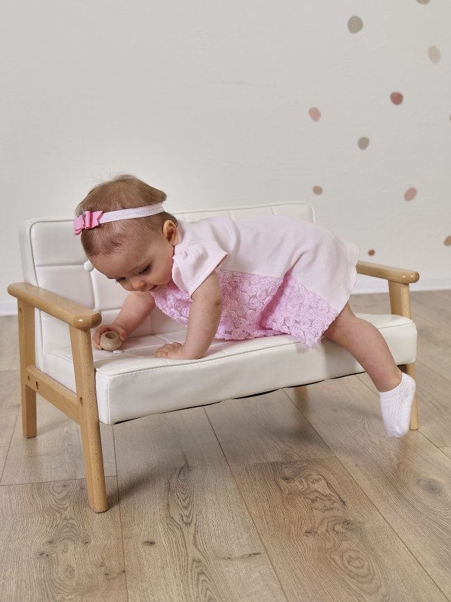 Нарядное детское платье, розовое, Цветочная фантазия Нарядное детское платье, розовое, Цветочная фантазия