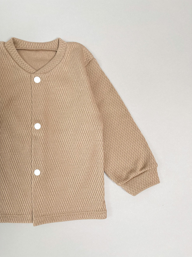 Комплект детских кофточек, Вафелька, 3 шт