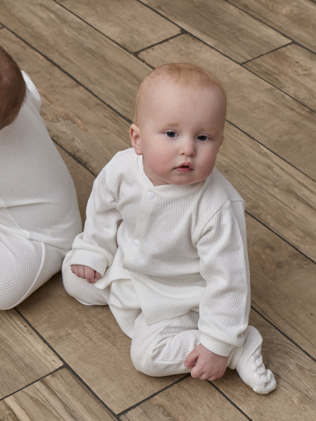 Комплект детских кофточек, Вафелька, 3 шт