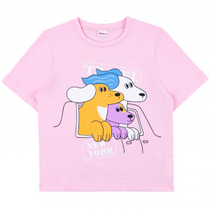 Футболка розовая, Travel